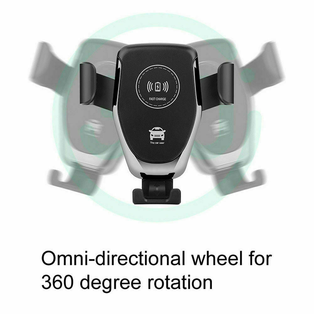 10W Wireless Fast Car Charger Mount Holder Stand
