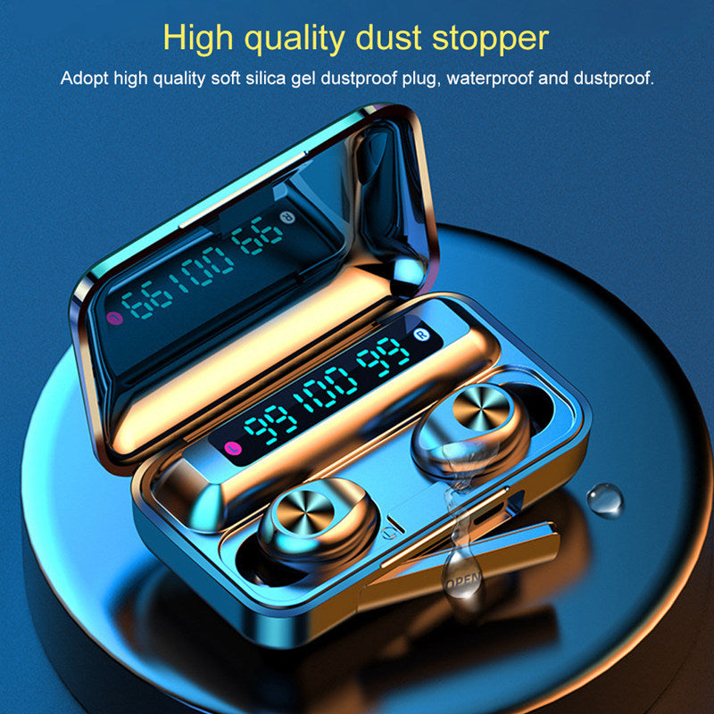 Bluetooth 5.0 Wireless Earbuds Noise Cancelling Waterproof TWS