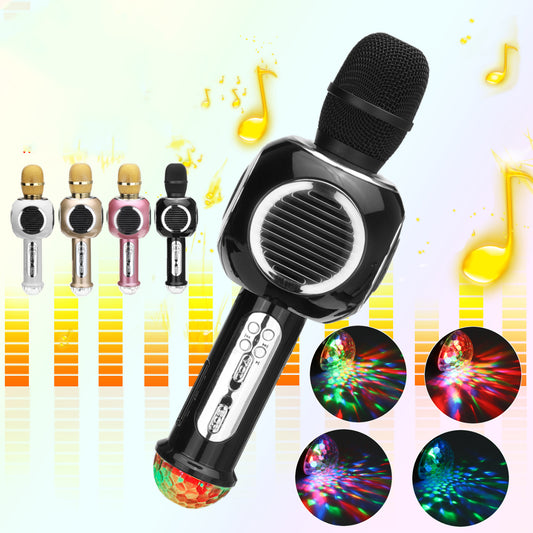Wireless Stereo Bluetooth Handheld Microphone Speaker Mic Recorder