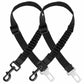 2 Pack Adjustable Dog Harness For Car Seatbelt Connector Restrain
