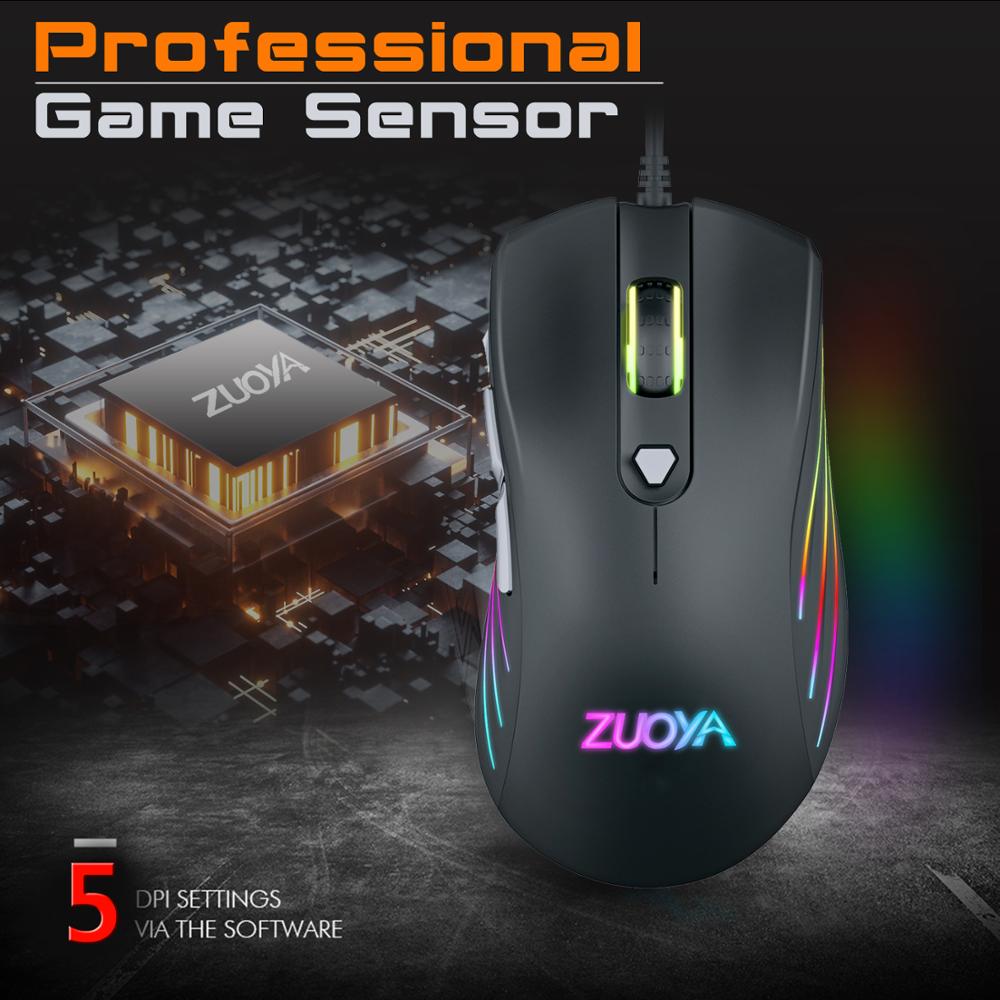 Professional Wired Backlit Gaming Mouse