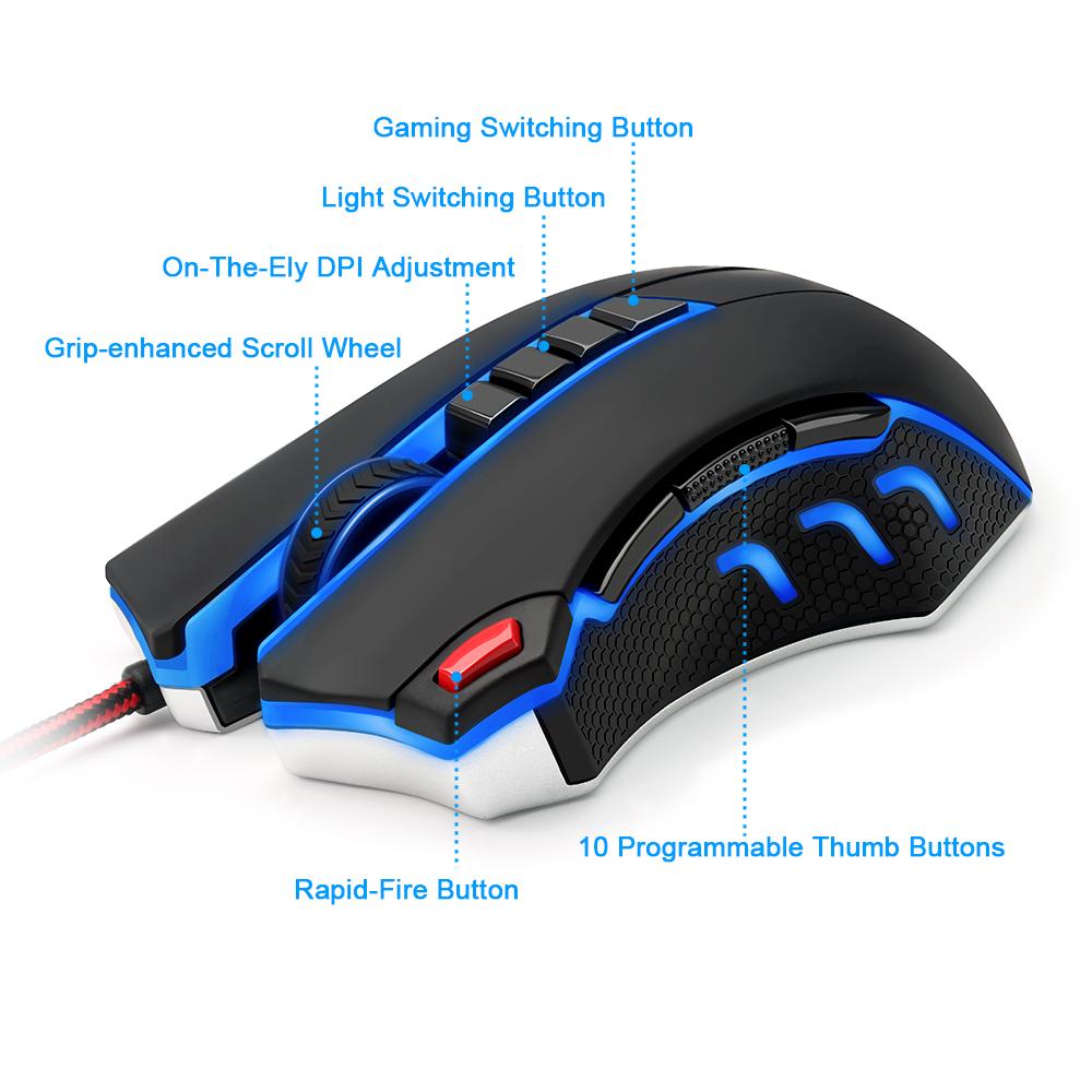 High-speed USB Wired Gaming Mouse