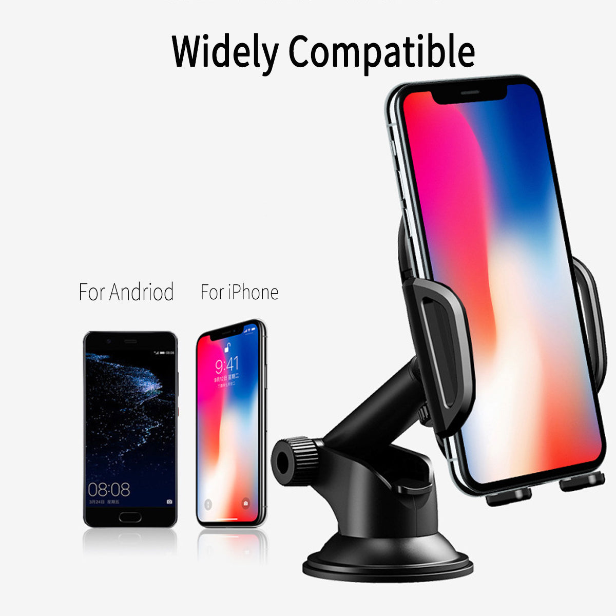 2 In 1 10W Wireless Fast Car Charger