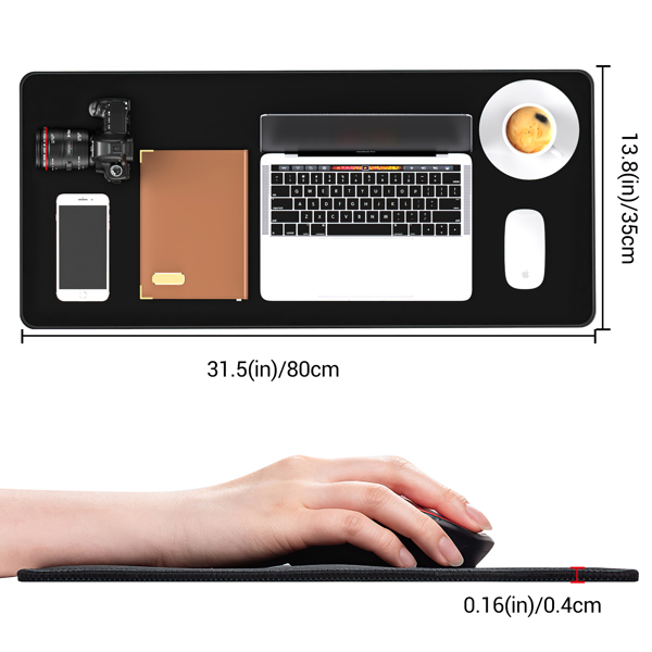 Waterproof Computer Keyboard Pad Mat Extended Gaming Mouse Pad