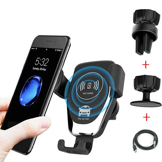 10W Wireless Fast Car Charger Mount Holder Stand